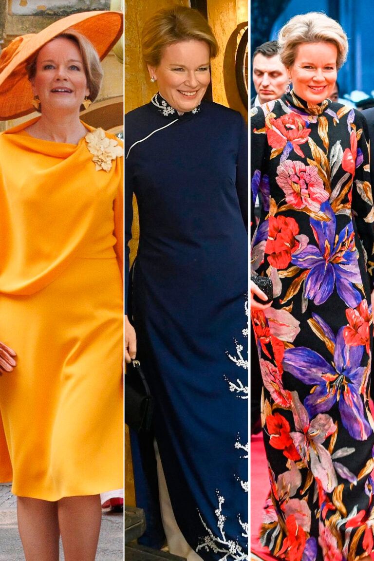 Queen Mathilde Captivates with Her Style on Day One in Vietnam Queen Mathilde's Style on the First Day in Vietnam