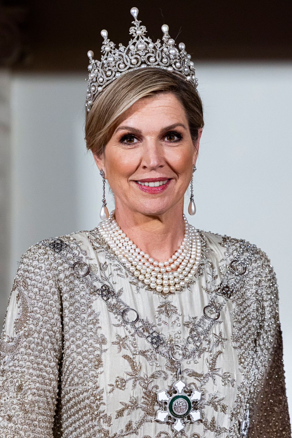 Queen Maxima wore the Württemberg Tiara