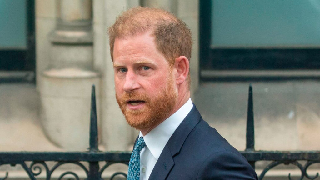 Why is Prince Harry in court