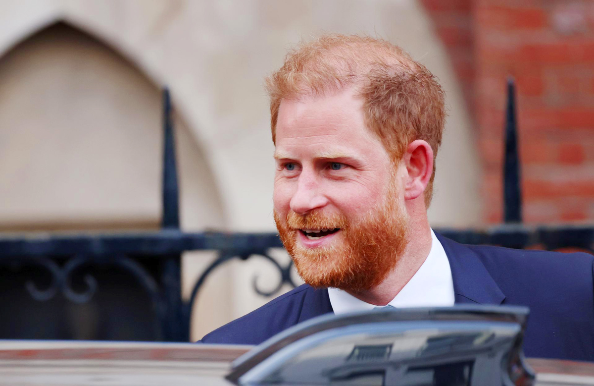 Why is Prince Harry in court