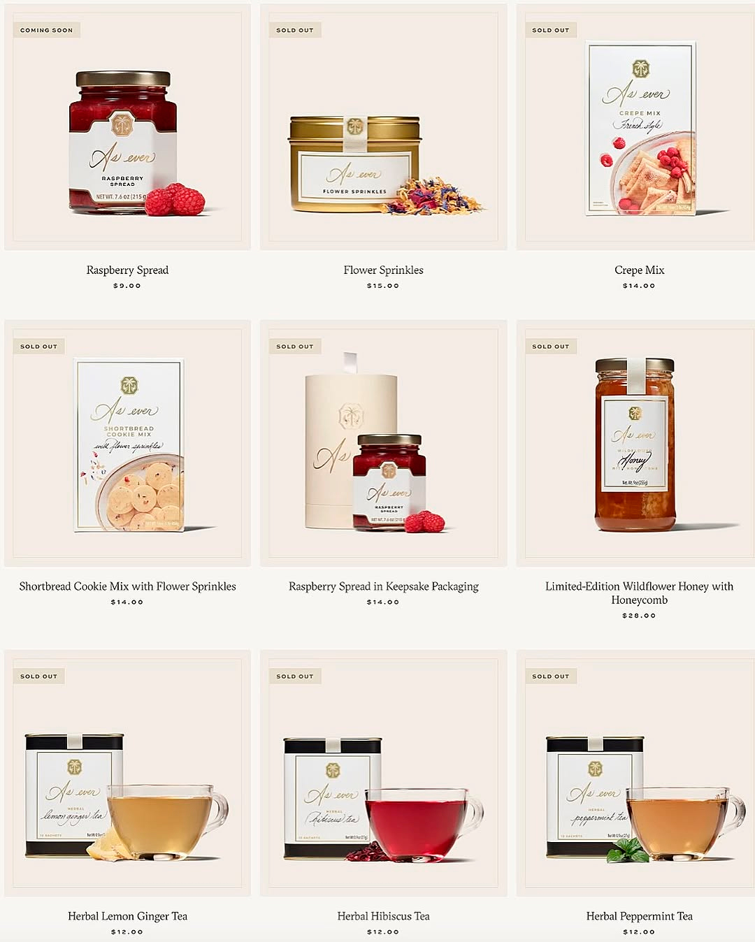 Meghan Markle's As Ever Products