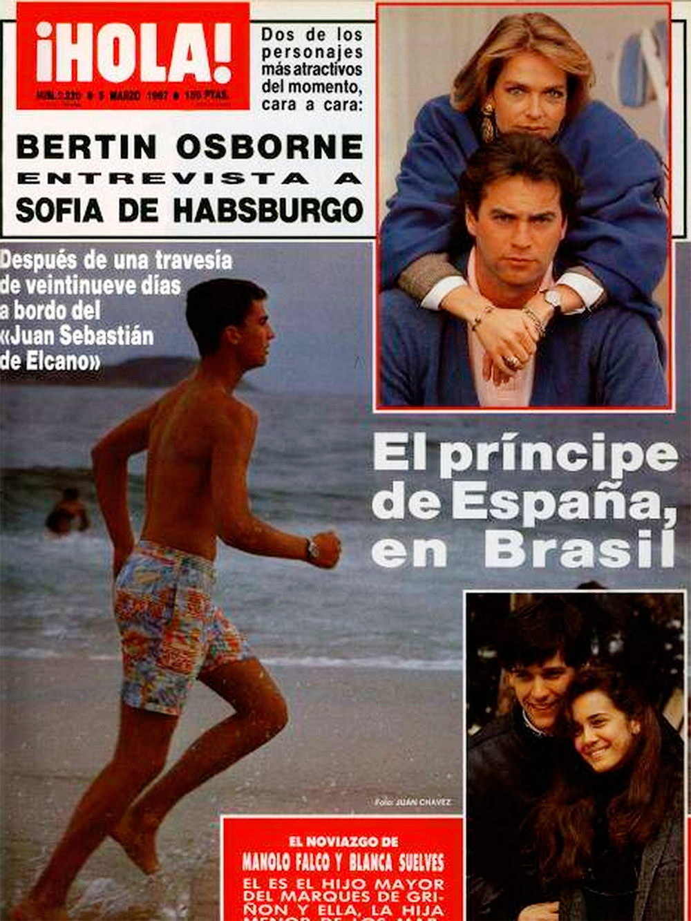 Photo of King Felipe and Princess Leonor on the Beach » Felipe VI of Spain