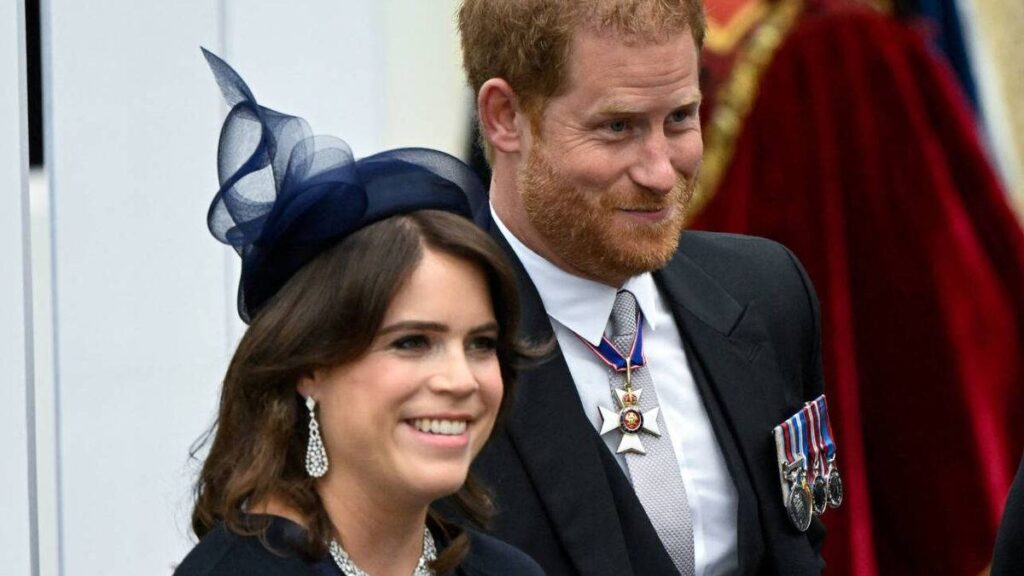 Princess Eugenie and Prince Harry