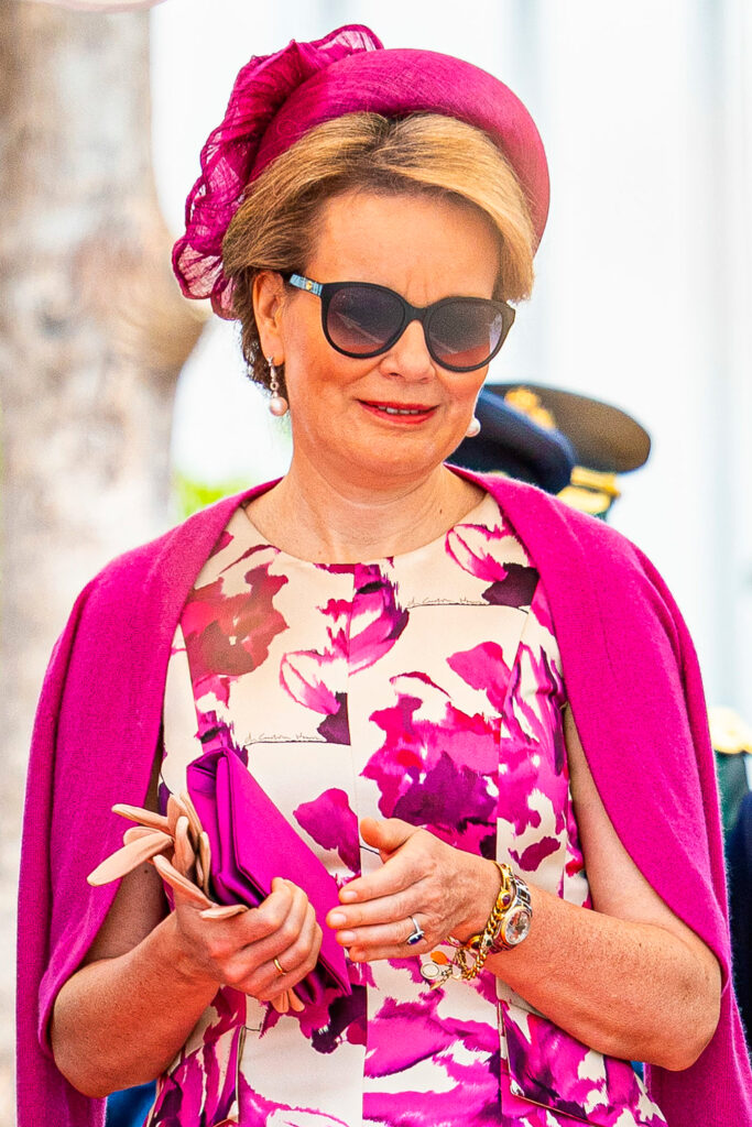 Queen Mathilde's Style On Her Second Day in Vietnam