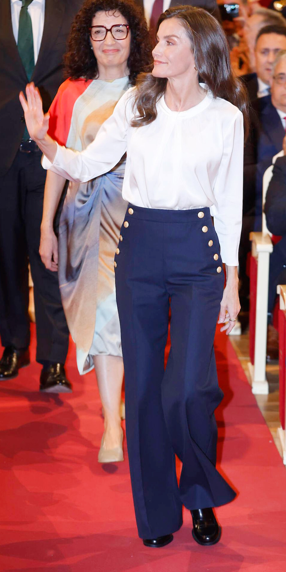 Queen Letizia's style at Red Cross Charity Day