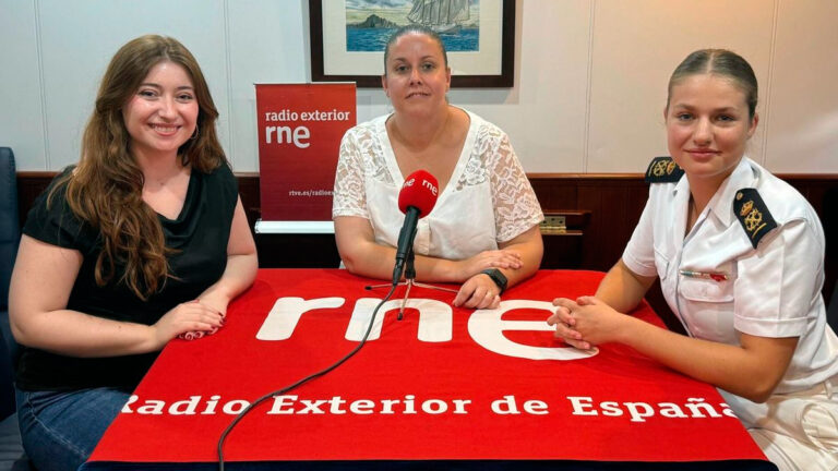 Princess Leonor Makes Radio Debut Aboard the Elcano Princess Leonor on the Radio