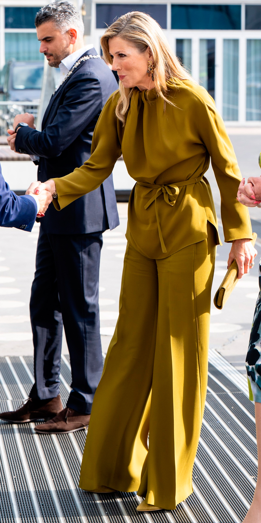 Queen Maxima's style at Consumer Goods Forum Global Summit