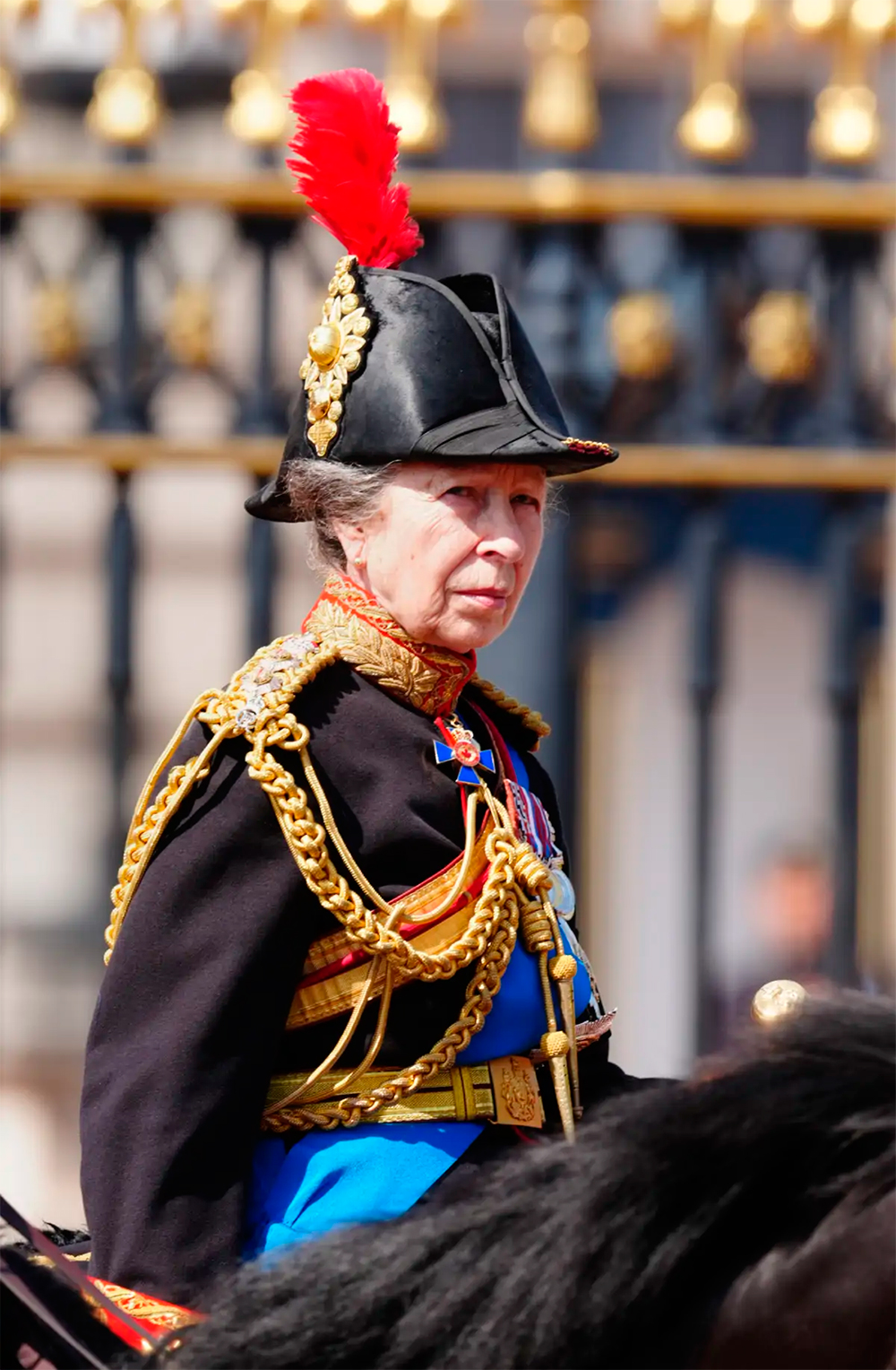 Princess Anne Trooping the Colour 2025