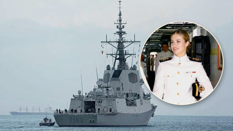 Princess Leonor Takes Part in Live-Fire Naval Exercise During Her Training Princess Leonor Joins Real Naval Combat Exercise