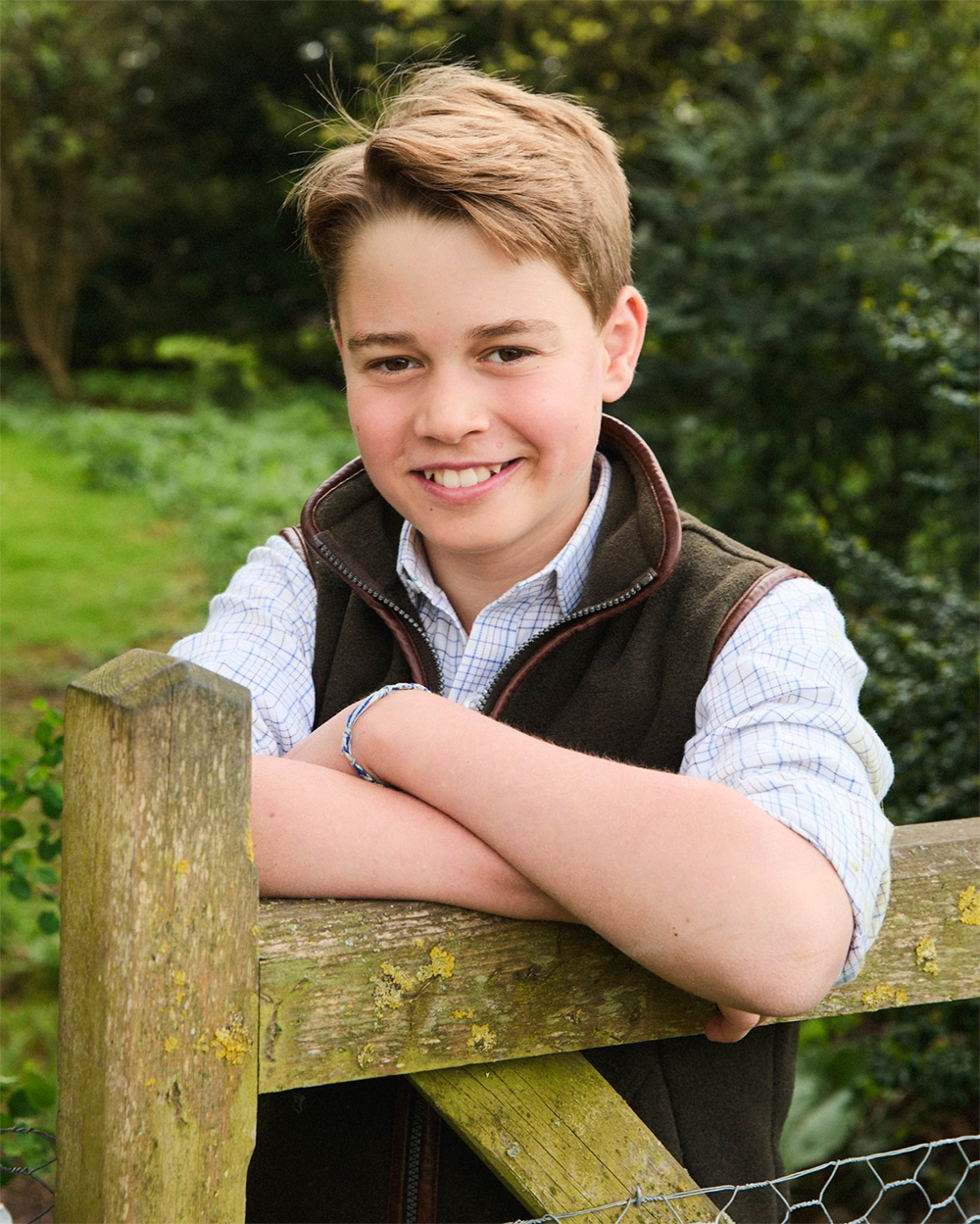 Prince George's birthday photo