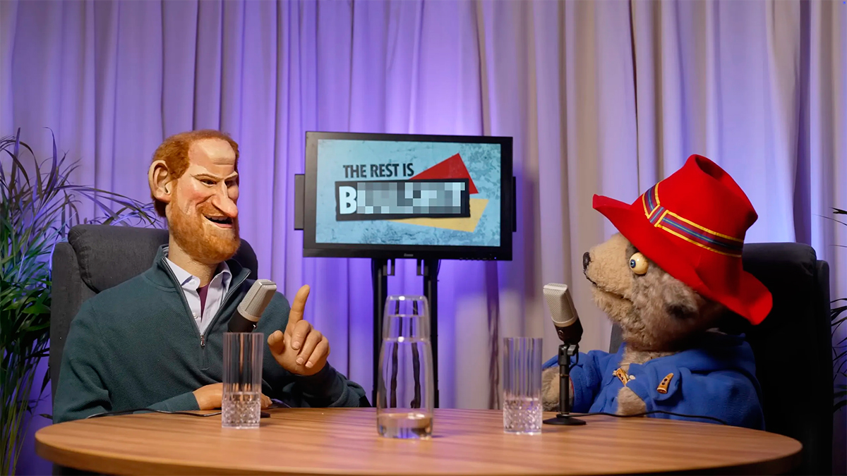 Prince Harry Mocked in Spitting Image