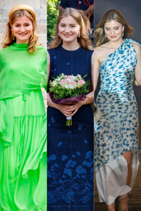 Princess Elisabeth's style at Belgium's National Day