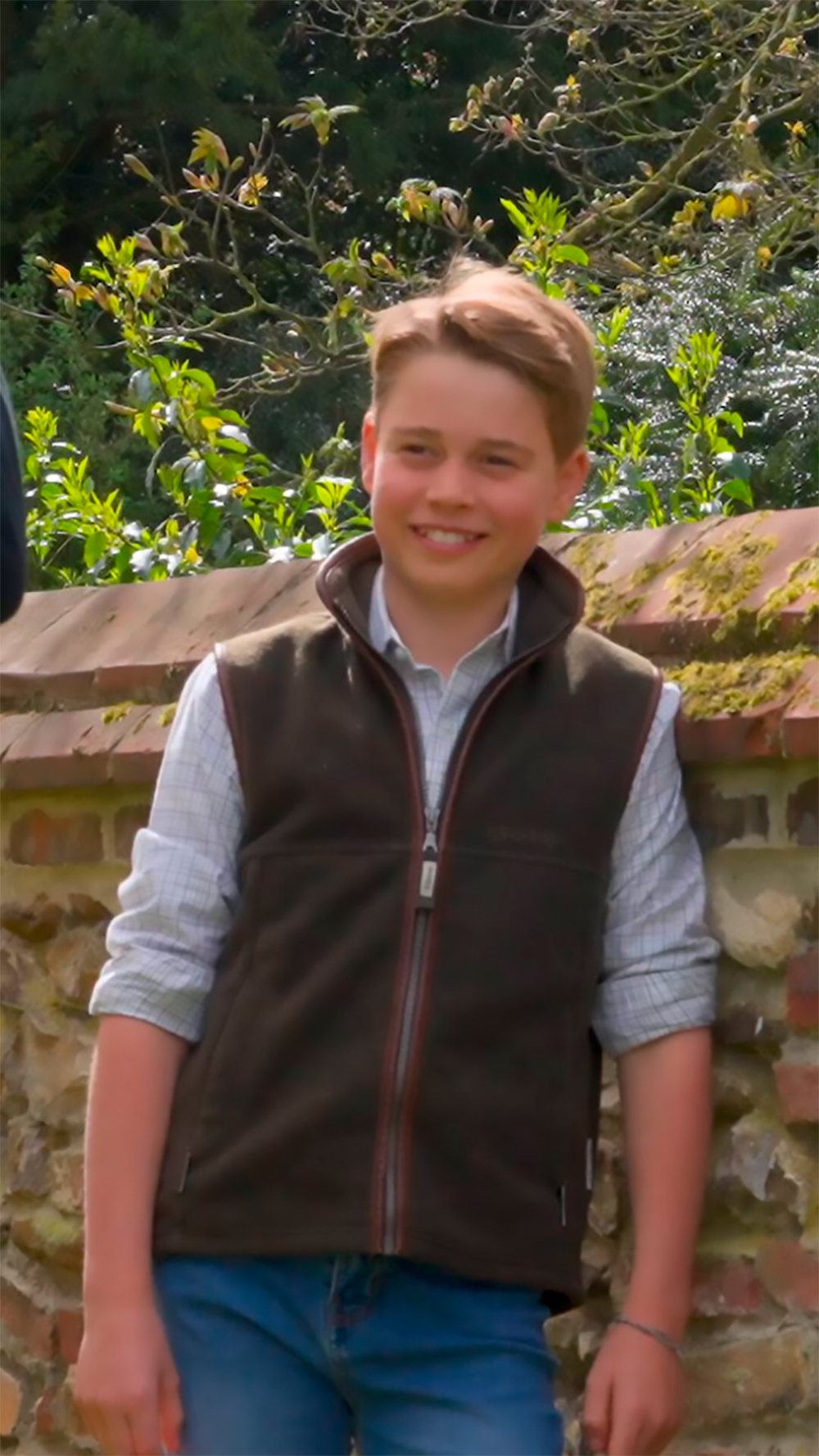 Prince George's birthday photo