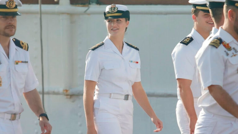 Princess Leonor Arrives in Ferrol Aboard the Elcano Princess Leonor Arrives in Ferrol