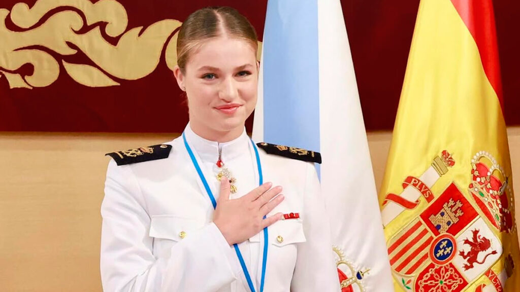 Princess Leonor Honored in Galicia