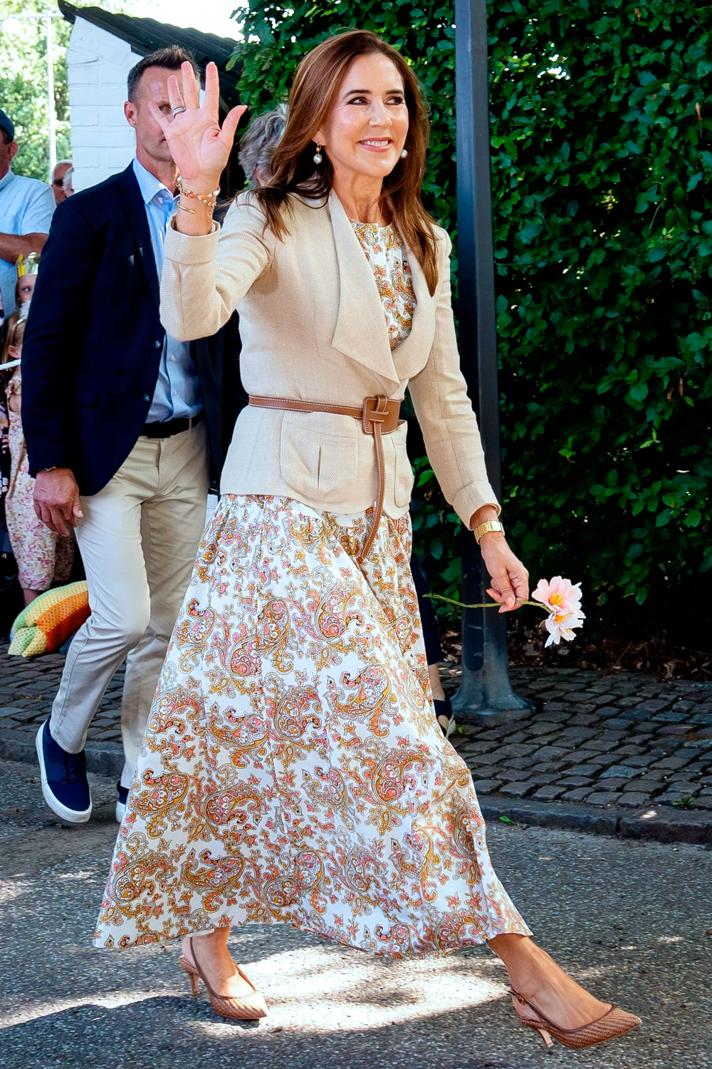 Queen Mary’s summery ME+EM dress