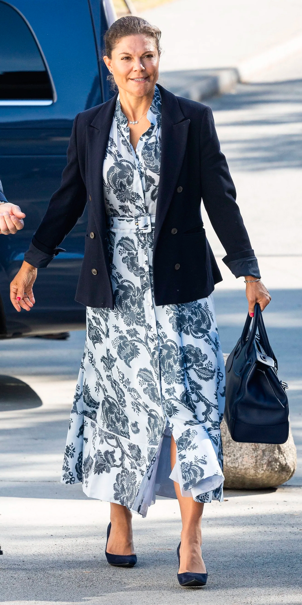 Princess Victoria in floral ByTiMo dress