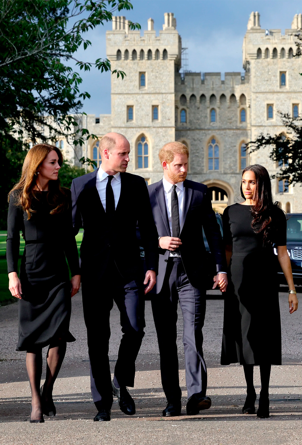 Kate Middleton Prince William Prince Harry and Meghan Markle