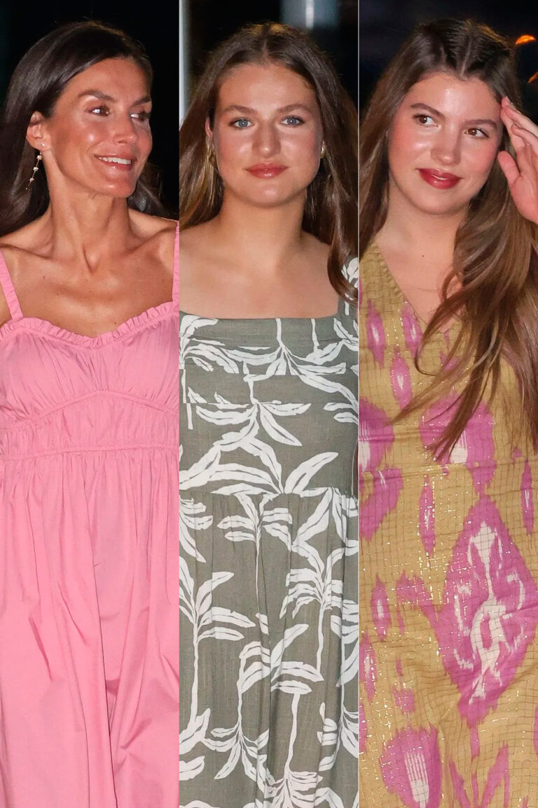 Royal Summer Style: Letizia, Leonor and Sofia Capture Attention in Mallorca Leonor and Sofia's summer style in Mallorca