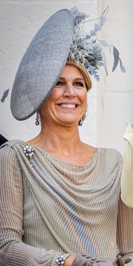 Hat Outfit Ideas: Queen Máxima’s Statement Berry Rutjes Hat » Pin Posts