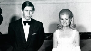King Charles and Tricia Nixon