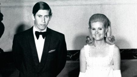 King Charles and Tricia Nixon