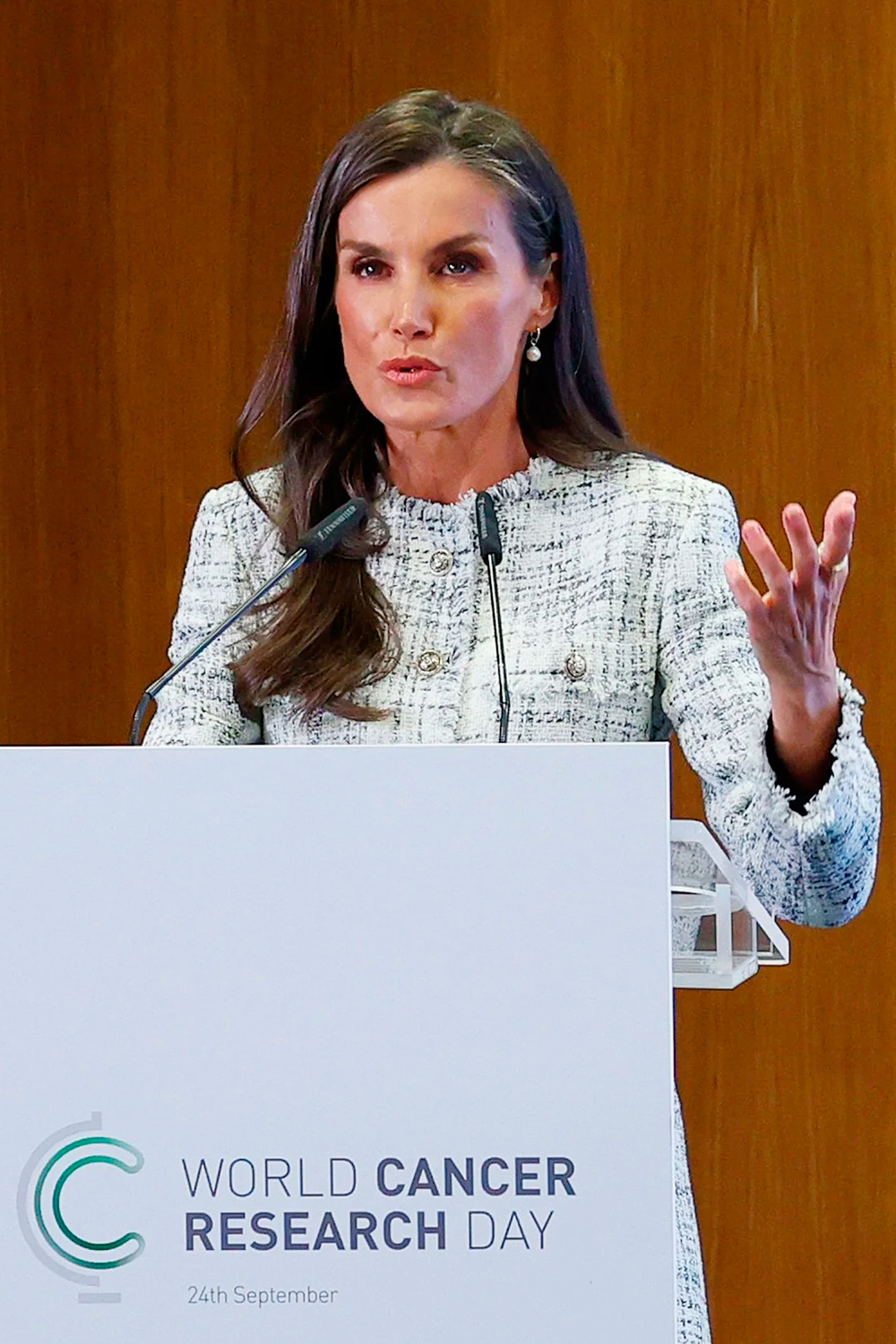 Queen Letizia in Salamanca