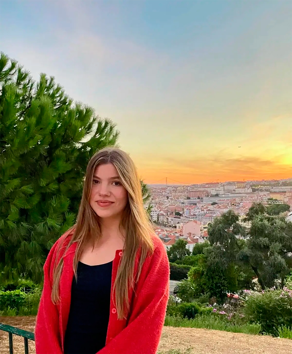Infanta Sofía begins college life in Lisbon