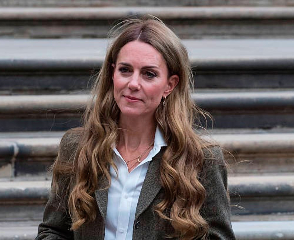 is kate middleton wearing a wig