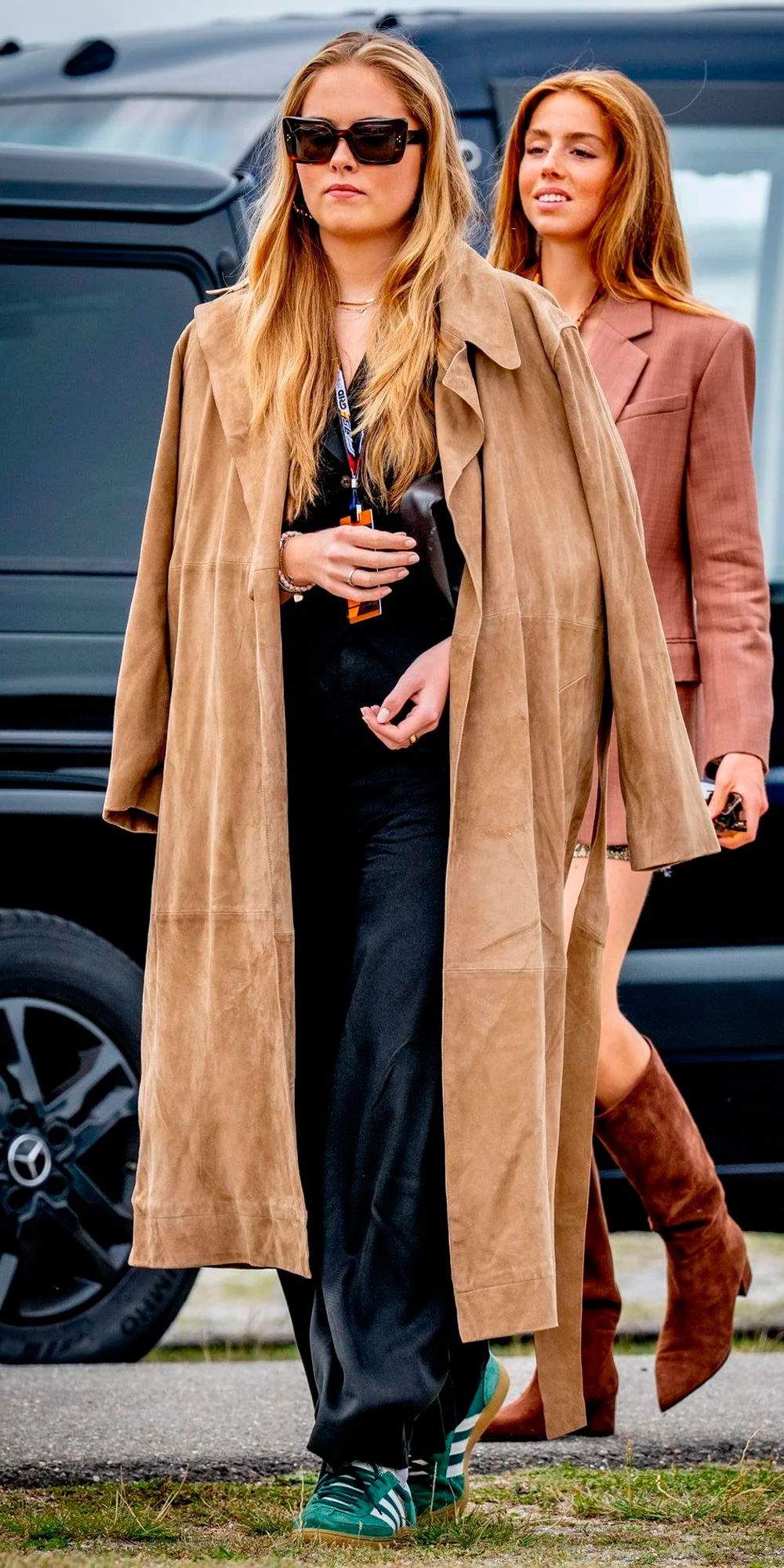 Princess Amalia's style at the 2025 Dutch Grand Prix at the Zandvoort circuit.