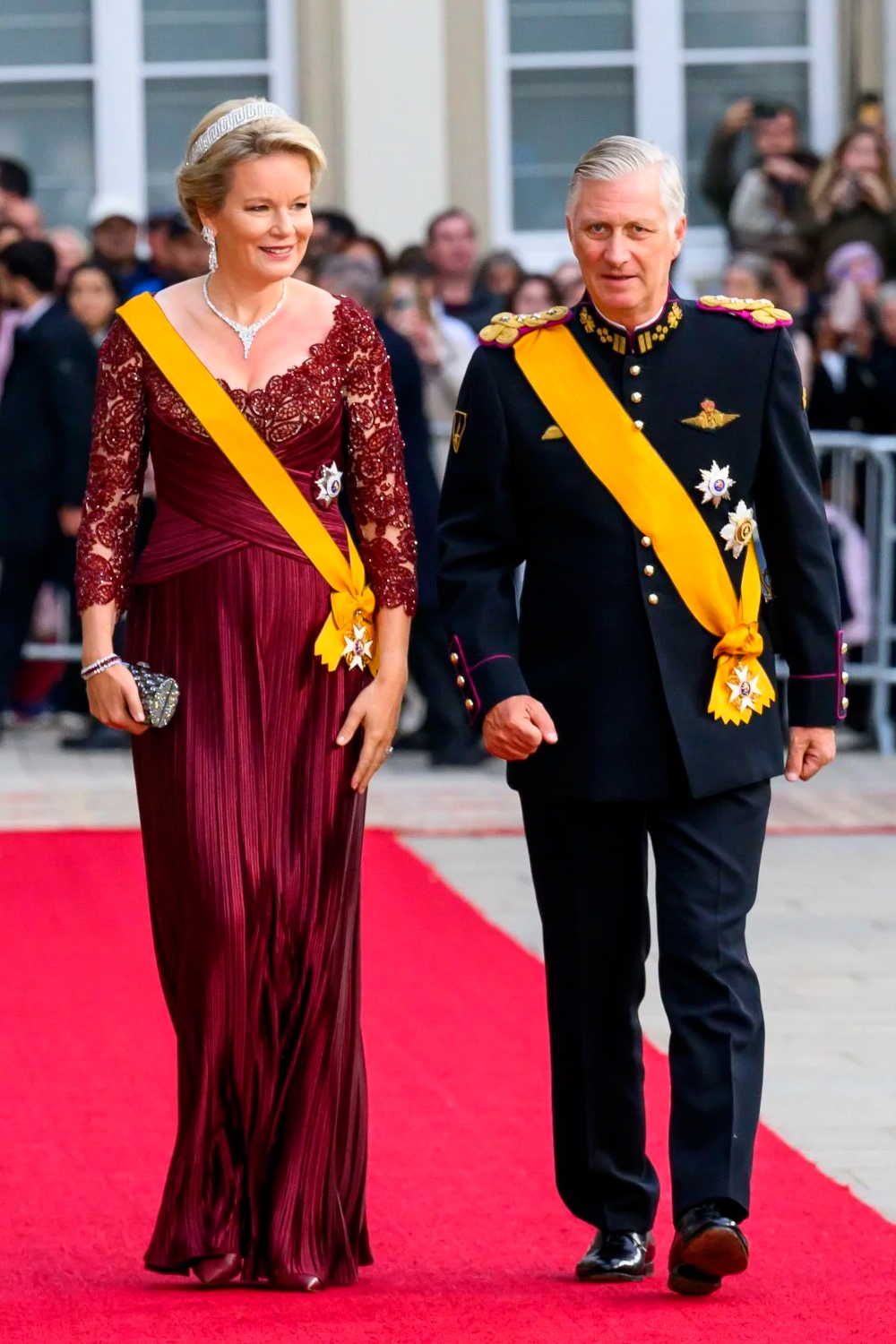 King Philippe and Queen Mathilde of Belgium