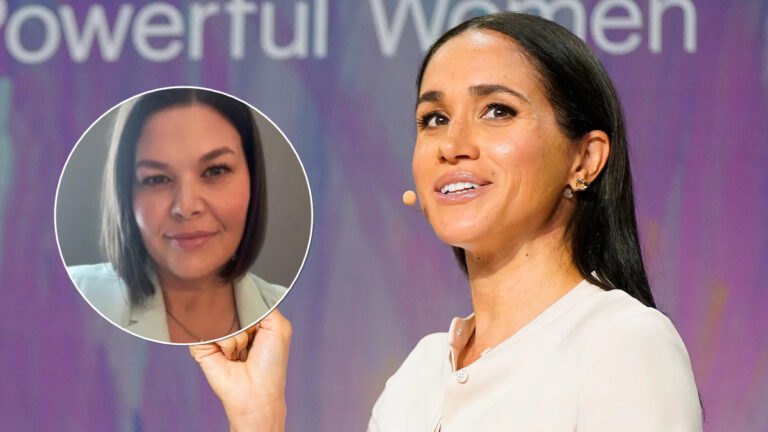 Meghan Markle Loses Tenth PR Chief in Five Years Emily Robinson and Meghan Markle