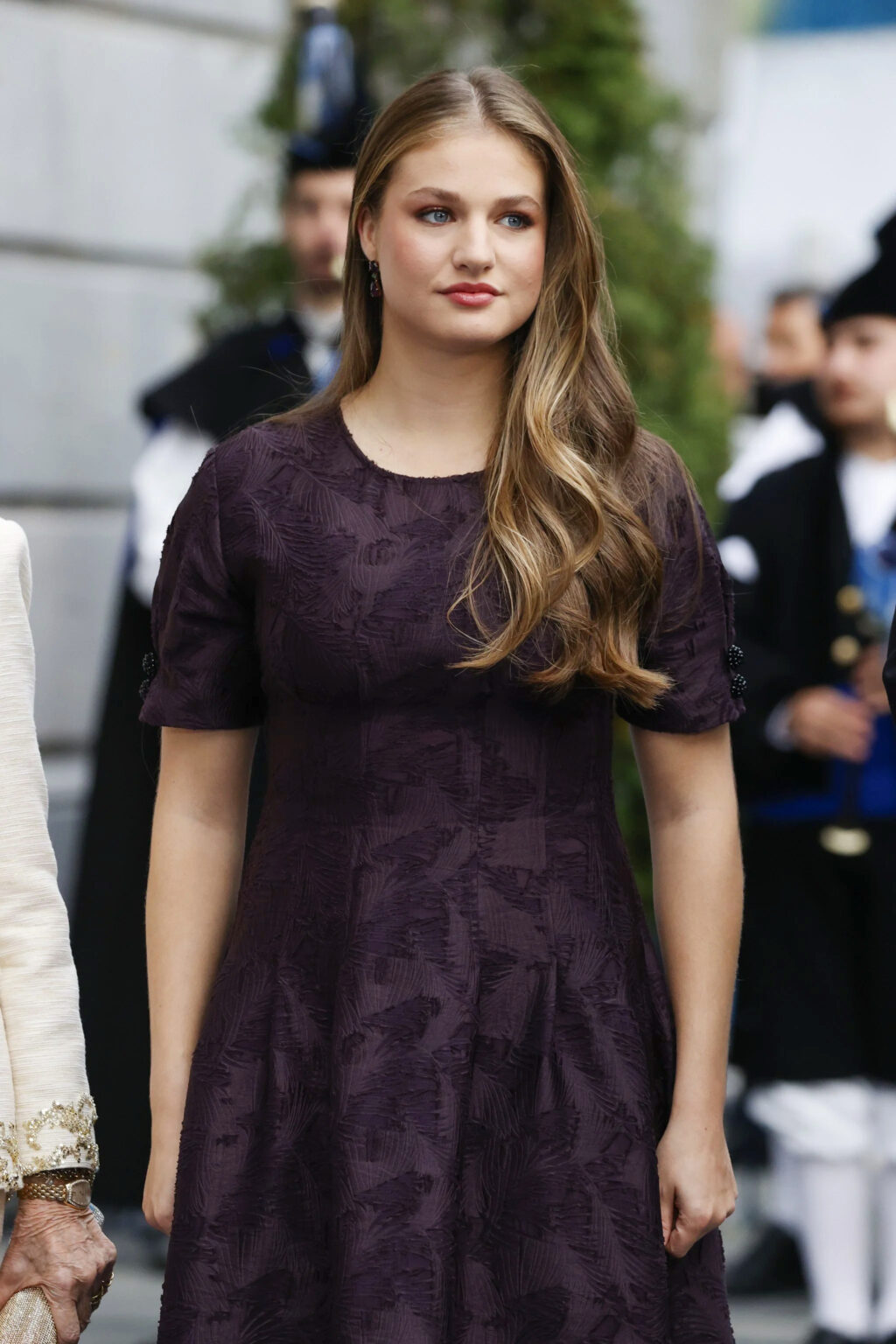 Princess Leonor Stuns in Purple H&M Dress at the Princess of Asturias Awards Princess Leonor Style's at the Princess of Asturias Awards