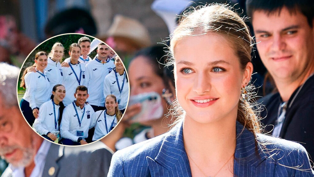 Princess Leonor at the 2025 Interacademy Championship in Marín