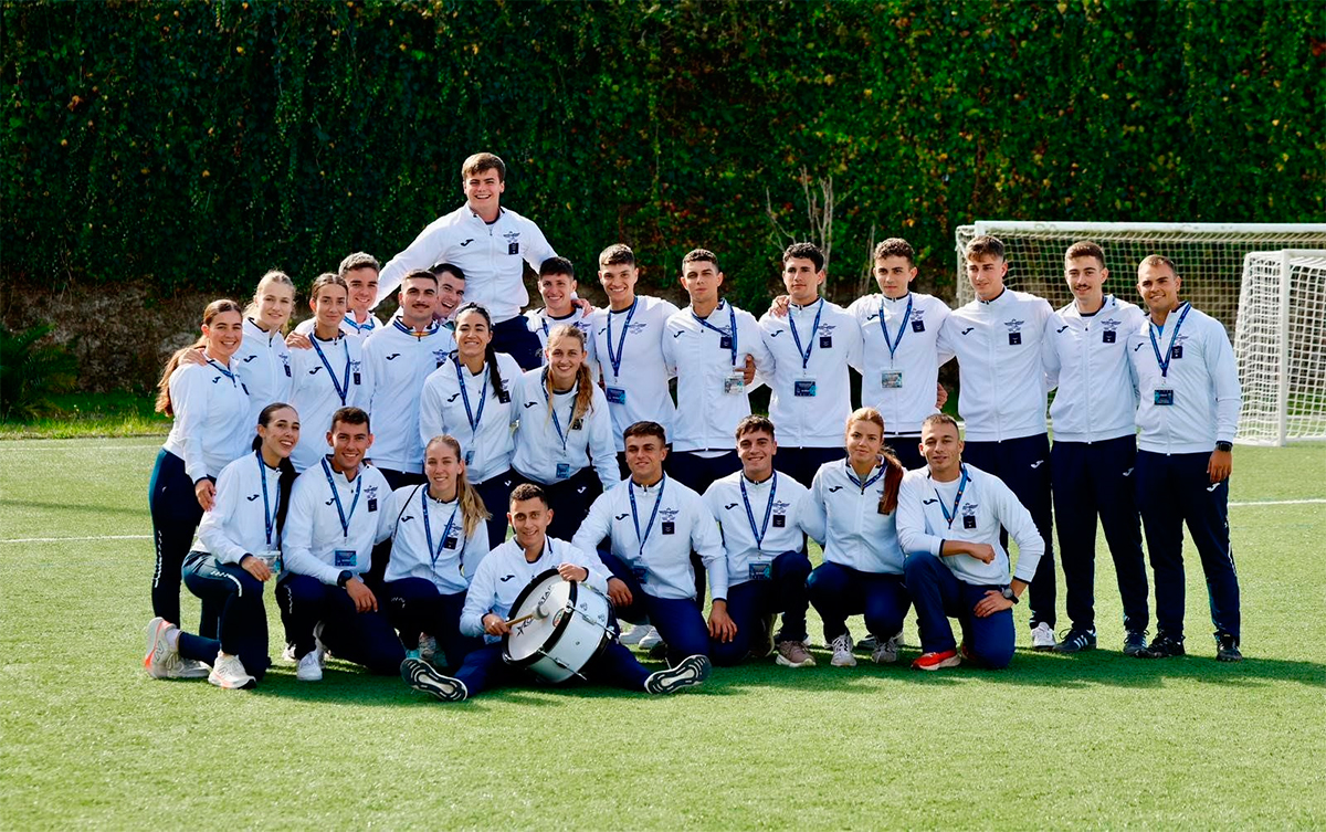 Princess Leonor at the 2025 Interacademy Championship in Marín
