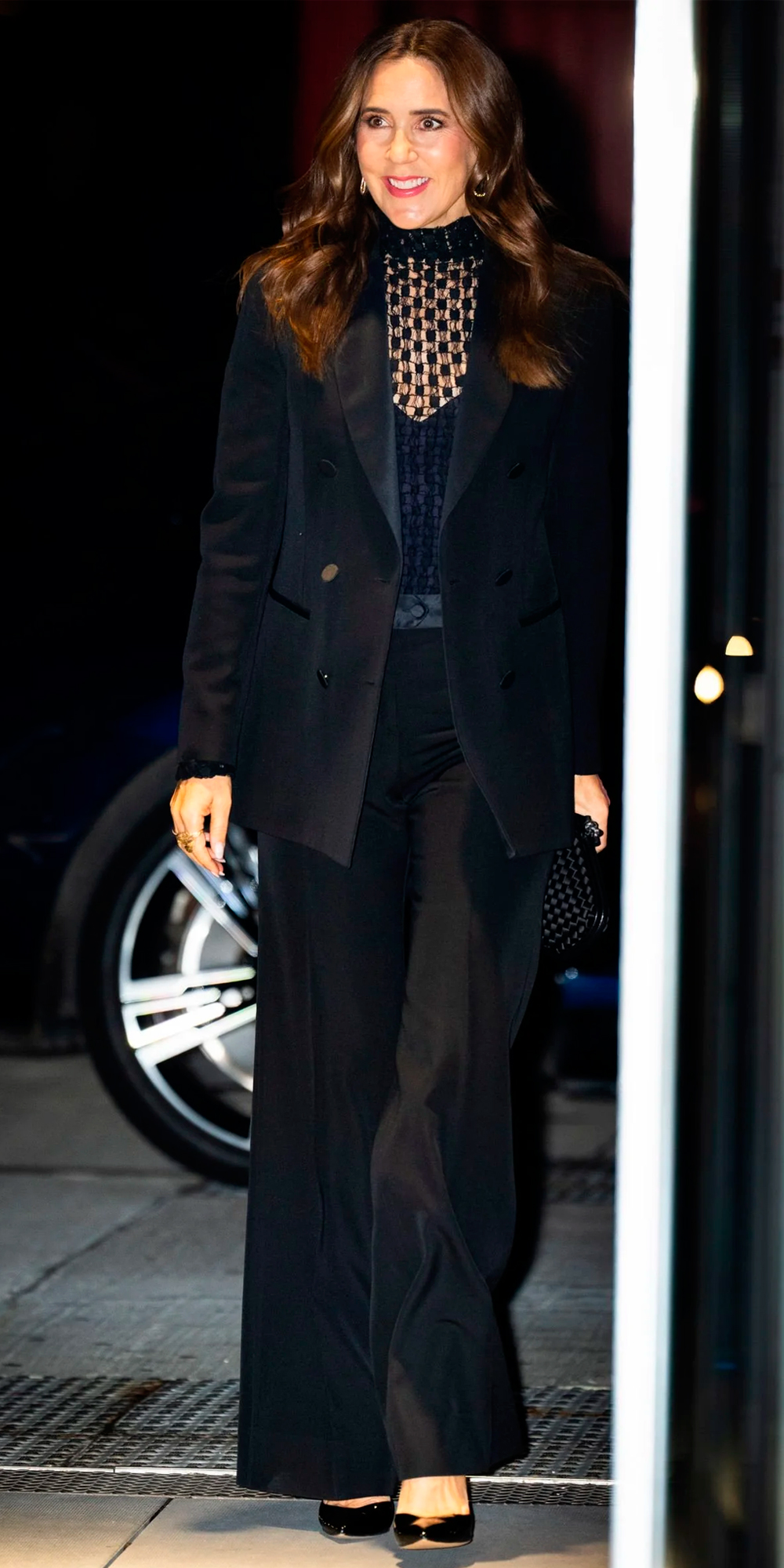 Mary arriving at the DR Koncerthuset in Copenhagen