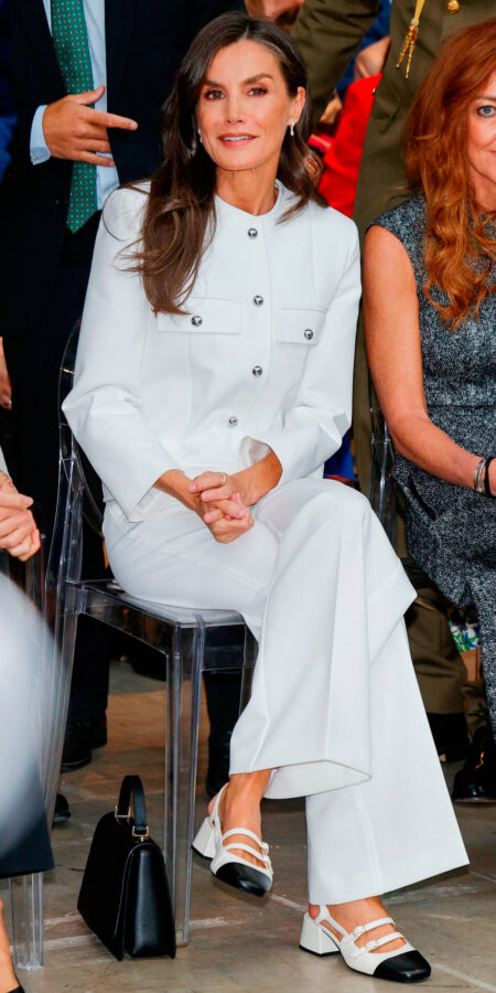 Women Suit Outfits Fashion Ideas: White Mango Suit Ensemble » Pin Posts