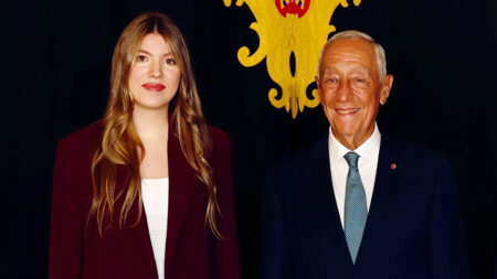 Infanta Sofia meets Portugal’s president in Lisbon