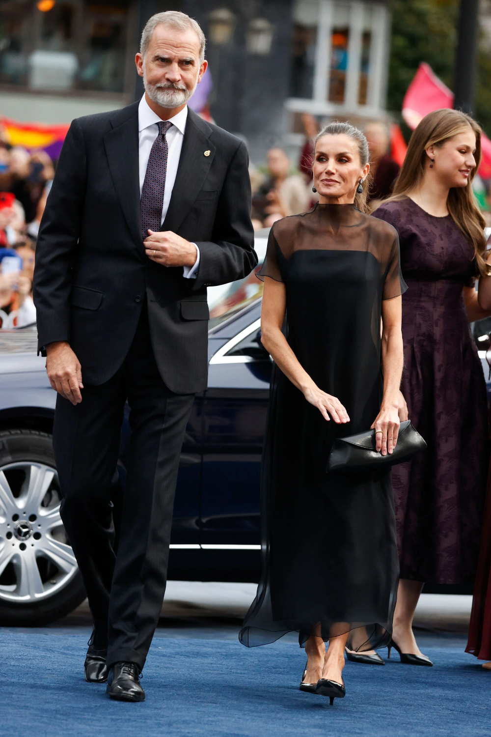King Felipe and Queen Letizia at the Princess of Asturias Awards