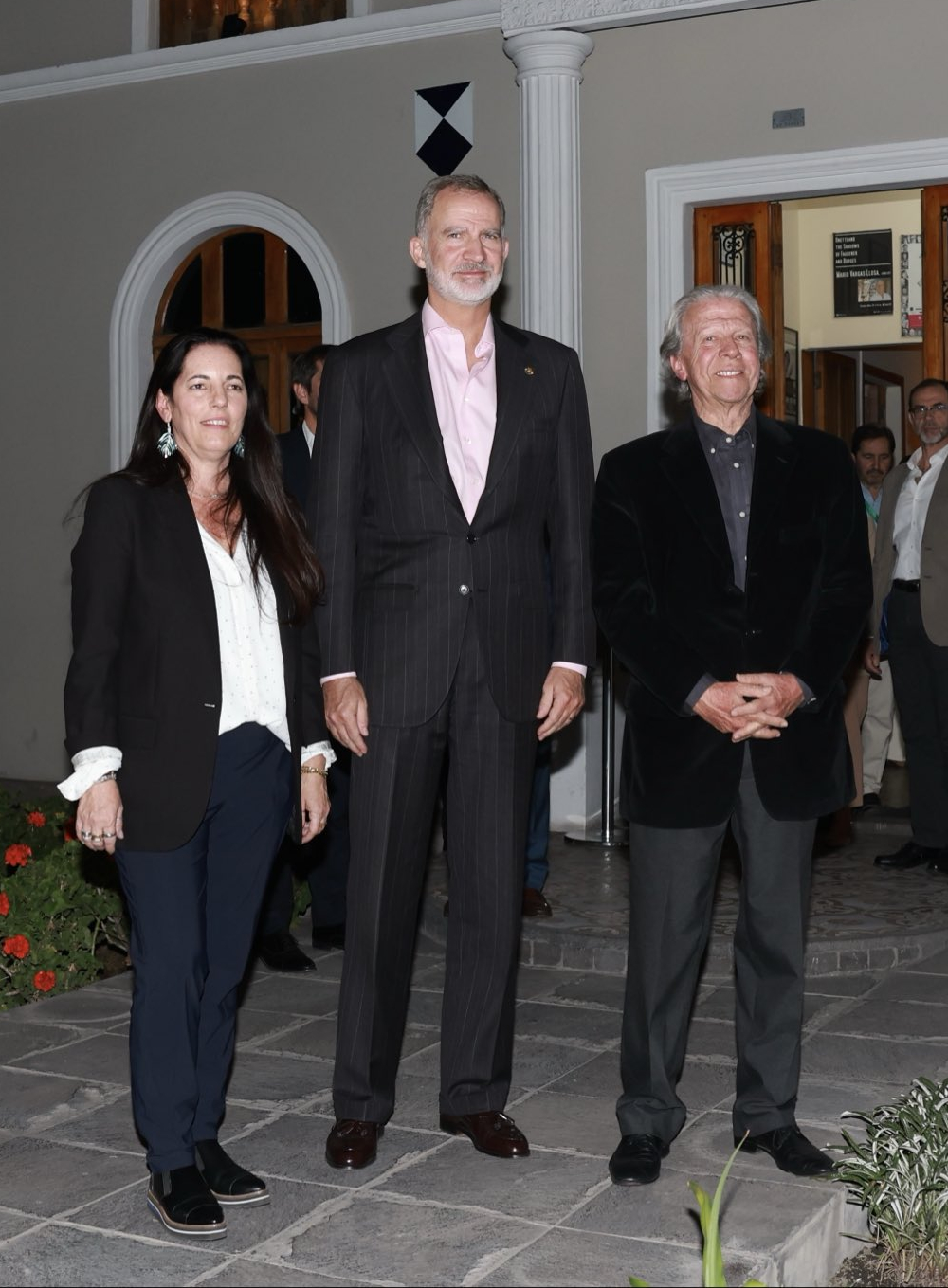 King Felipe in Perú