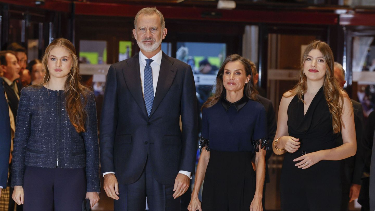 Spanish Royals Family at Princess of Asturias Concert