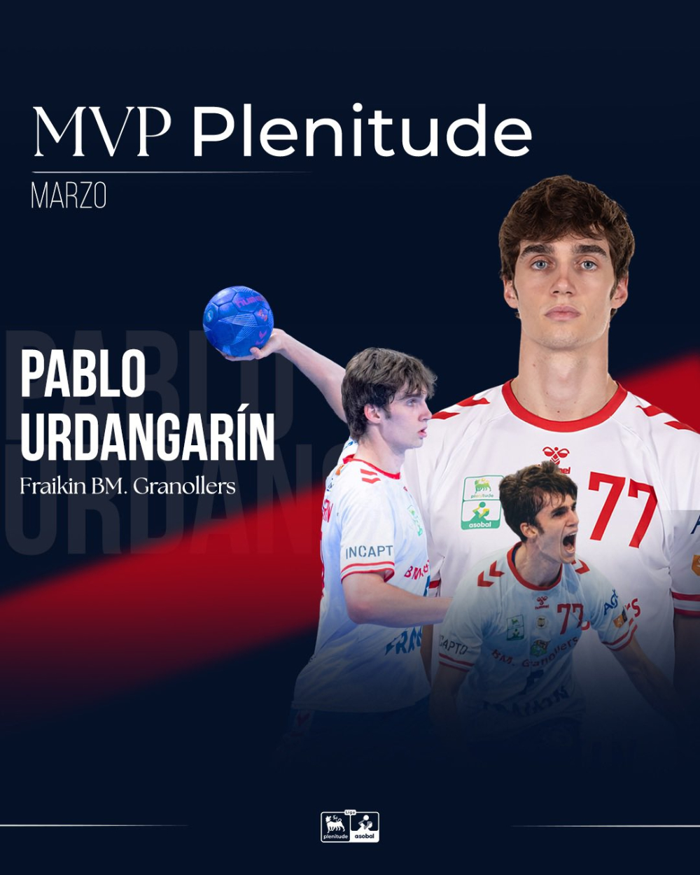 Pablo Urdangarín has been recognized as MVP of the tournament. 