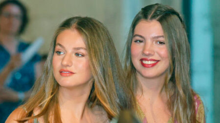 Princess Leonor and Infanta Sofia