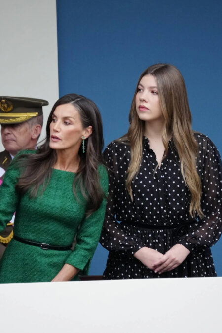 Queen Letizia and Infanta Sofia's Style on Hispanic Day