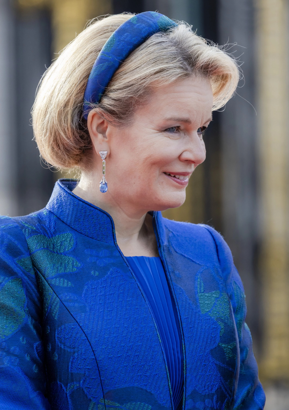 Queen Mathilde’s elegant faux bob