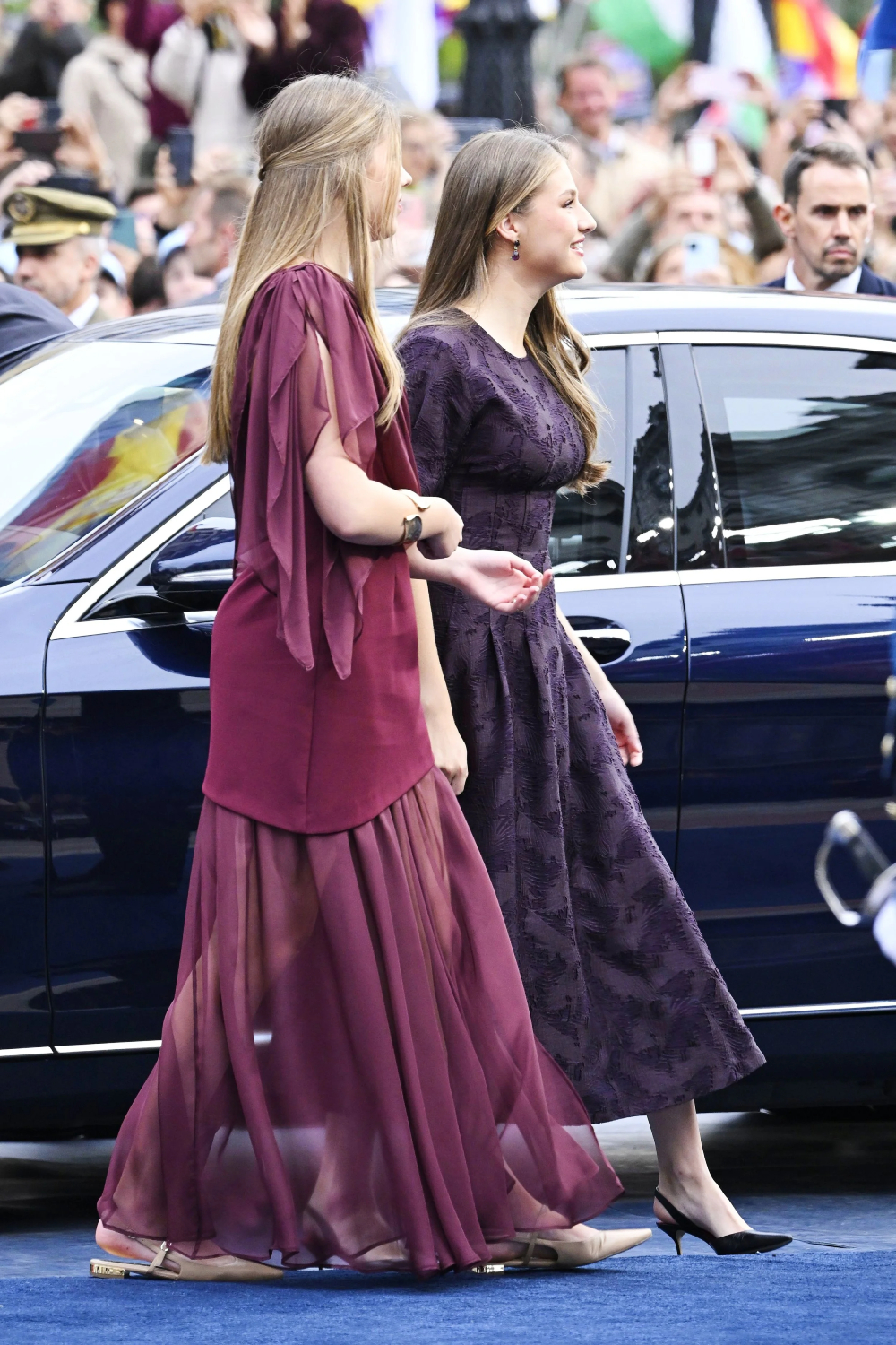 Infanta Sofia and Princess Leonor