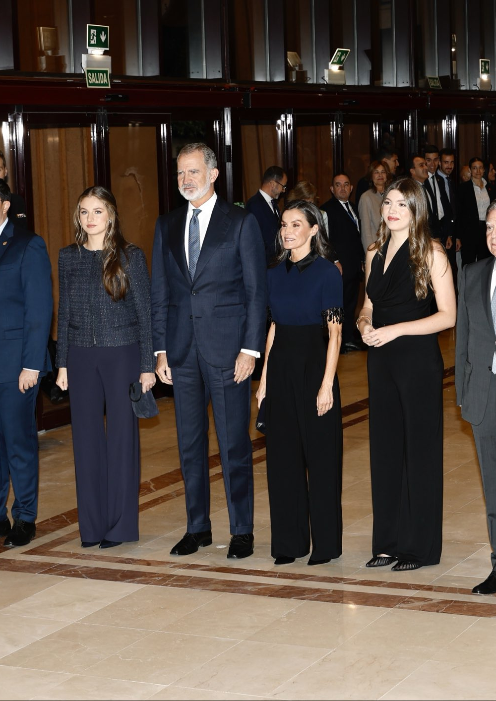 Spanish Royals Family at Princess of Asturias Concert