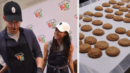 Harry and Meghan Cook for Charity in LA Initiative