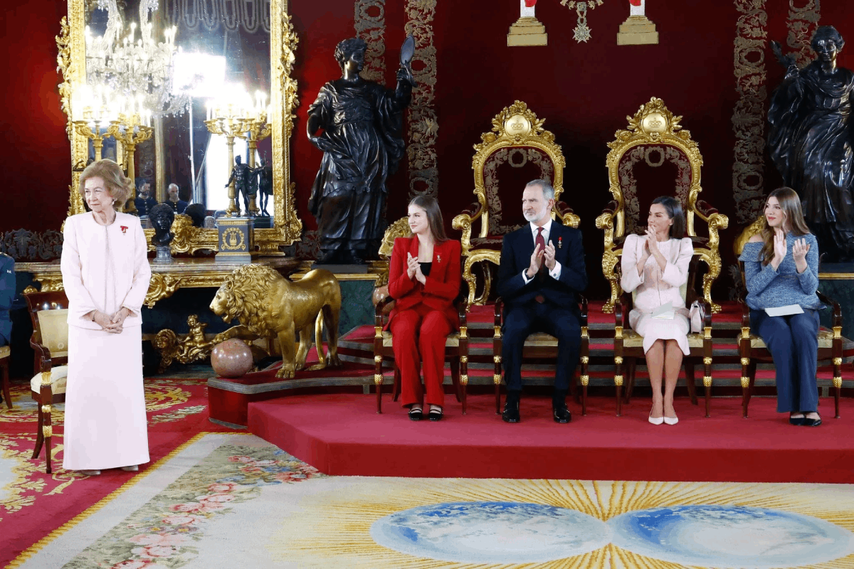 The Spanish royal family. 