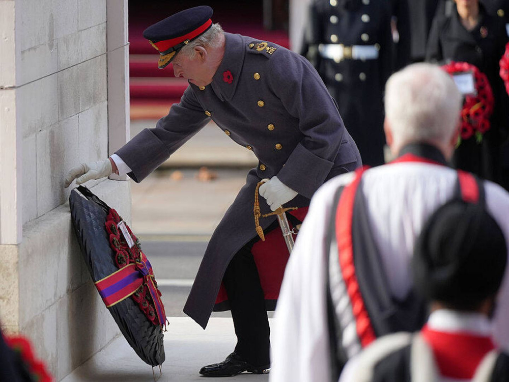 King Charles and the Royal Family Lead a Moving Remembrance Sunday Tribute in London King Charles Leads Remembrance Sunday Tribute
